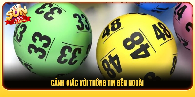 Thận trọng trước các nguồn thông tin không rõ ràng